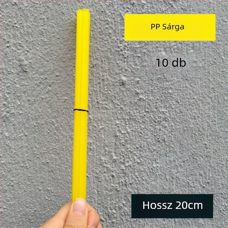 Műanyag hegesztőrudak autó lökhárító javításához (ABS/PE/PP/PVC)