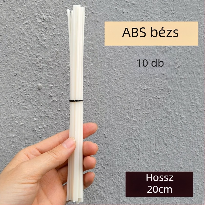 Műanyag hegesztőrudak autó lökhárító javításához (ABS/PE/PP/PVC)