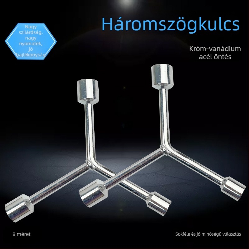 Gram márkájú Y-típusú többfunkciós motorkerékpár kézi szerszámkészlet háromágú csatlakozóval és hosszabbítóval