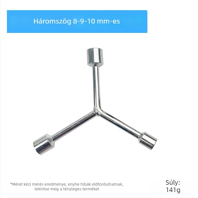 Gram márkájú Y-típusú többfunkciós motorkerékpár kézi szerszámkészlet háromágú csatlakozóval és hosszabbítóval