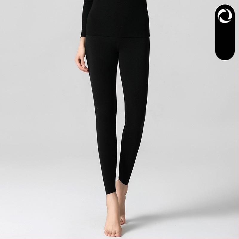 Női Termikus Leggings De Velvet - Pamut-Modal-Spandex, Közepes Vastagság, Meleg