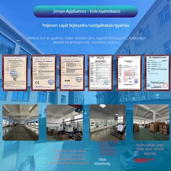 Kéthengeres hordozható autógumi-felfújó, 12V, 180W, 45 L/min, Digitális kijelző