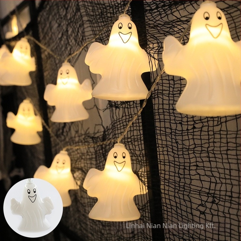 Halloween LED fényfüggöny a hangulatos dekorációhoz; NN-6201 • IP55 védelem • 5000 lm • Tápegység: akkumulátor, USB, DC • Bemenő feszültség ≤36 V