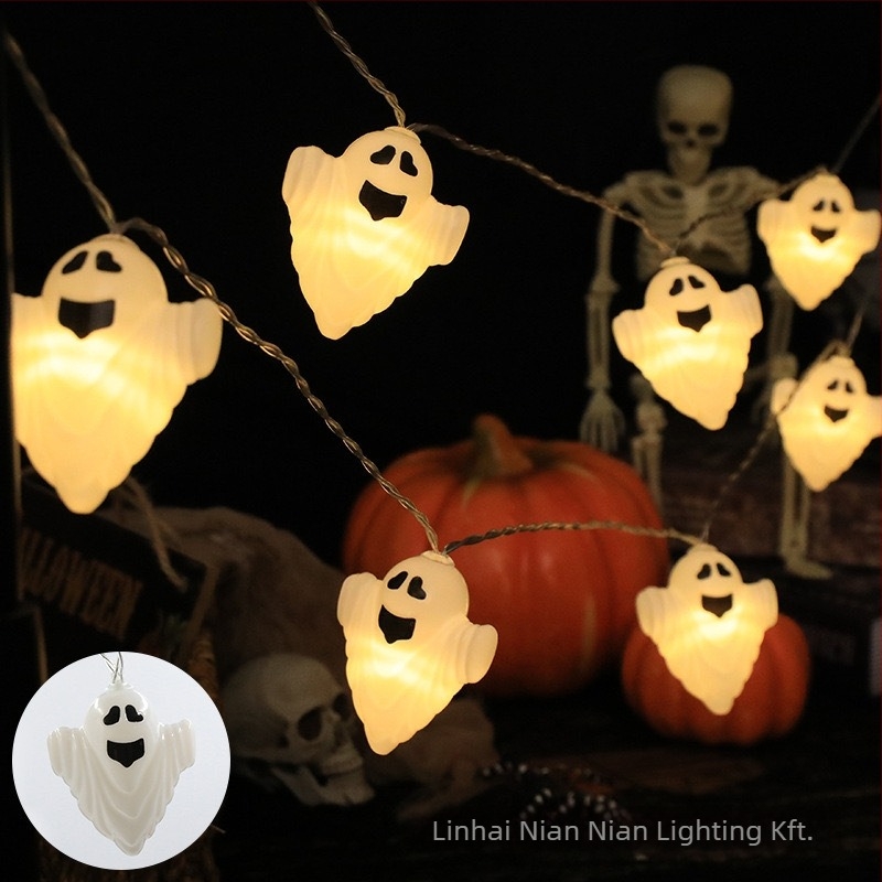 Halloween LED fényfüggöny a hangulatos dekorációhoz; NN-6201 • IP55 védelem • 5000 lm • Tápegység: akkumulátor, USB, DC • Bemenő feszültség ≤36 V