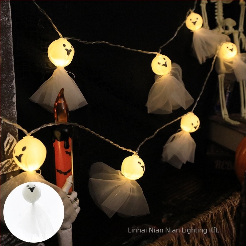 Halloween LED fényfüggöny a hangulatos dekorációhoz; NN-6201 • IP55 védelem • 5000 lm • Tápegység: akkumulátor, USB, DC • Bemenő feszültség ≤36 V