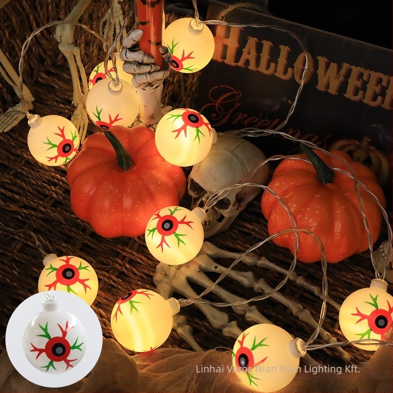 Halloween LED fényfüggöny a hangulatos dekorációhoz; NN-6201 • IP55 védelem • 5000 lm • Tápegység: akkumulátor, USB, DC • Bemenő feszültség ≤36 V