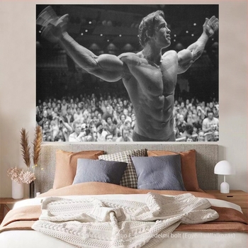 Fali gobelán — puha plüss anyag, 100% poliészter, modern minimalista stílus (digitális hőtranszfer; téglalap alakú)