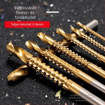 Enjoy fogazott barázdázó fúró bit elektromos fúróhoz – többfunkciós barázdázó/fúró kombináció faanyaghoz