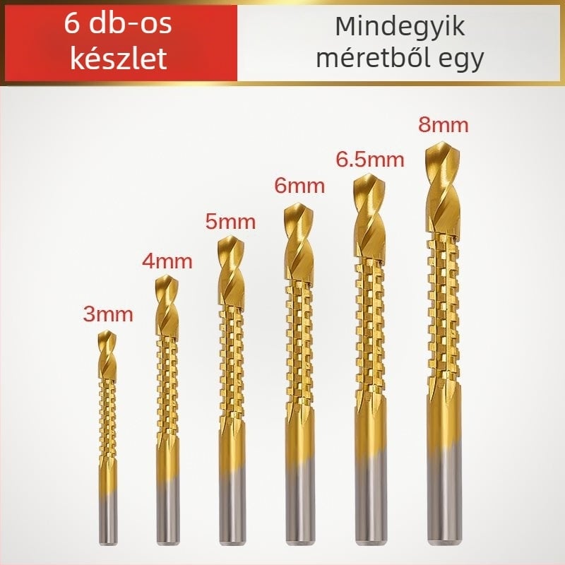 Enjoy fogazott barázdázó fúró bit elektromos fúróhoz – többfunkciós barázdázó/fúró kombináció faanyaghoz