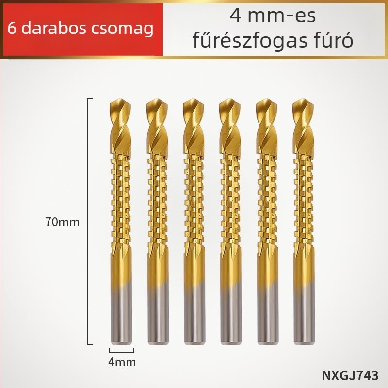 Enjoy fogazott barázdázó fúró bit elektromos fúróhoz – többfunkciós barázdázó/fúró kombináció faanyaghoz