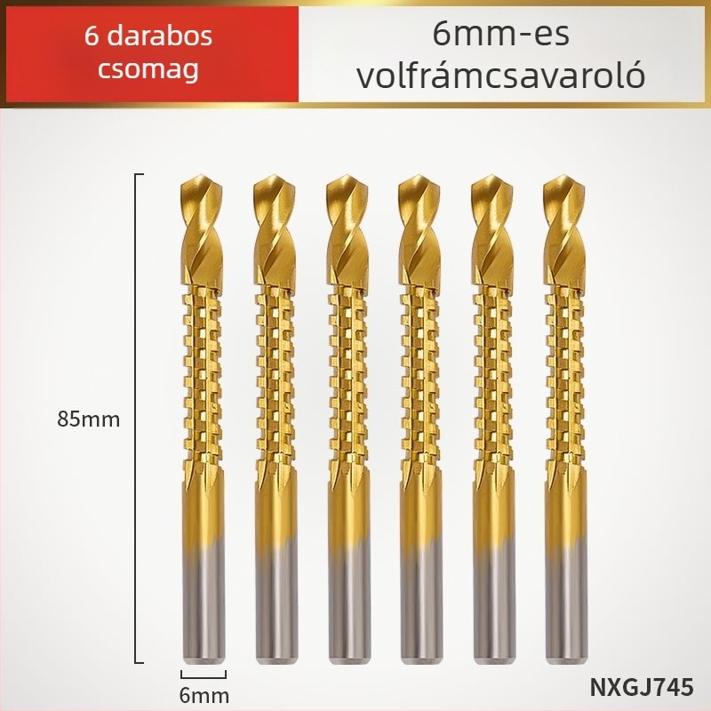 Enjoy fogazott barázdázó fúró bit elektromos fúróhoz – többfunkciós barázdázó/fúró kombináció faanyaghoz