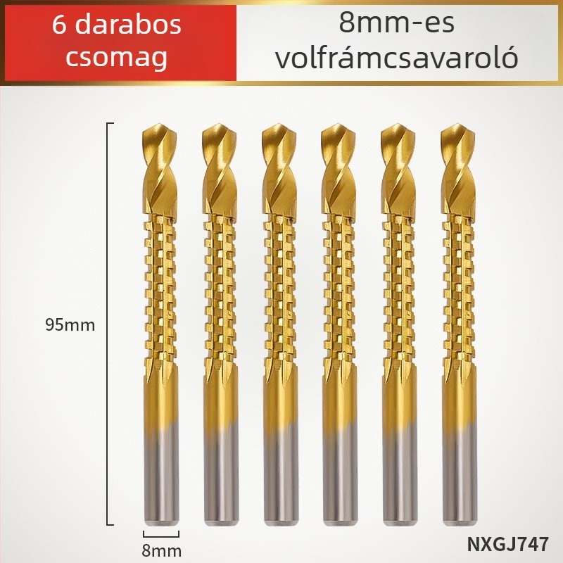 Enjoy fogazott barázdázó fúró bit elektromos fúróhoz – többfunkciós barázdázó/fúró kombináció faanyaghoz