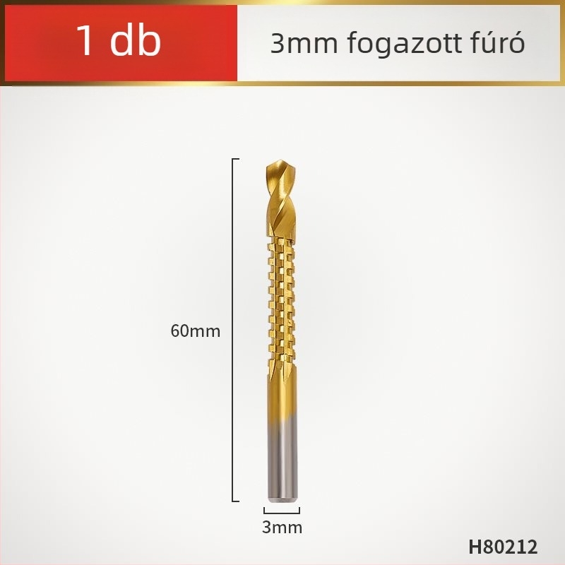 Enjoy fogazott barázdázó fúró bit elektromos fúróhoz – többfunkciós barázdázó/fúró kombináció faanyaghoz