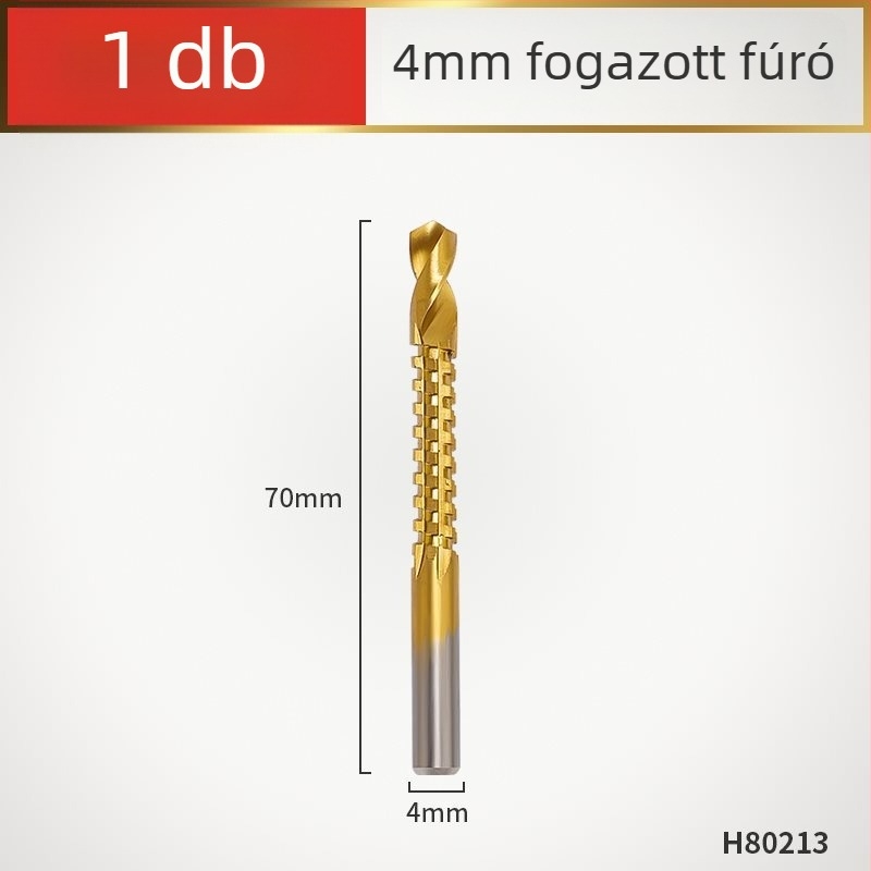 Enjoy fogazott barázdázó fúró bit elektromos fúróhoz – többfunkciós barázdázó/fúró kombináció faanyaghoz