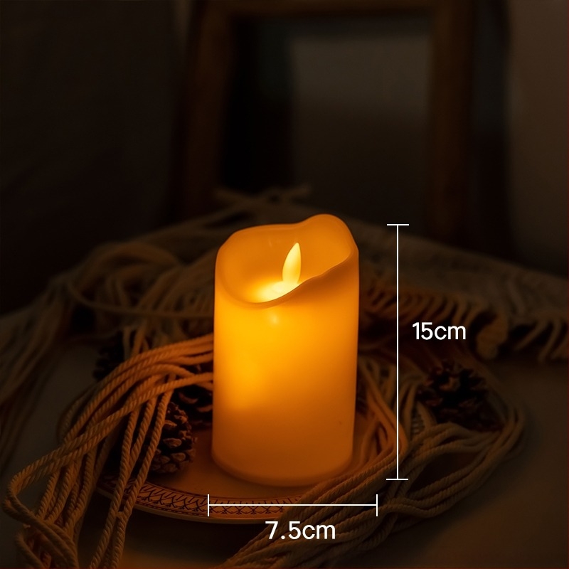 LED gyertya aromaterápiás viasz tablettákkal, szójával kevert viasz (Márka: Egyéb; Típus: aromaterápiás viasztabletták; IP-engedély: Nincs)