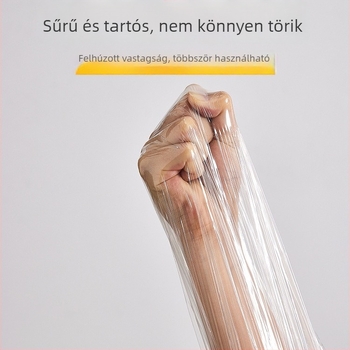 PE anyagú egyszer használatos porvédő készlet háztartási konyhai eszközökhöz — átlátszó védőfilm mikrohullámú sütőhöz, rizsfőzőhöz, edényhez és tepsikhez