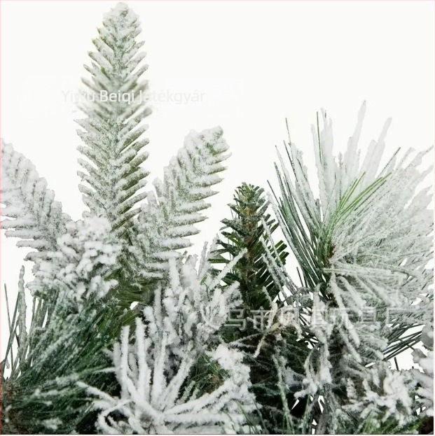 Beiqi PVC karácsonyi fa medál – koszorú gyűrűvel