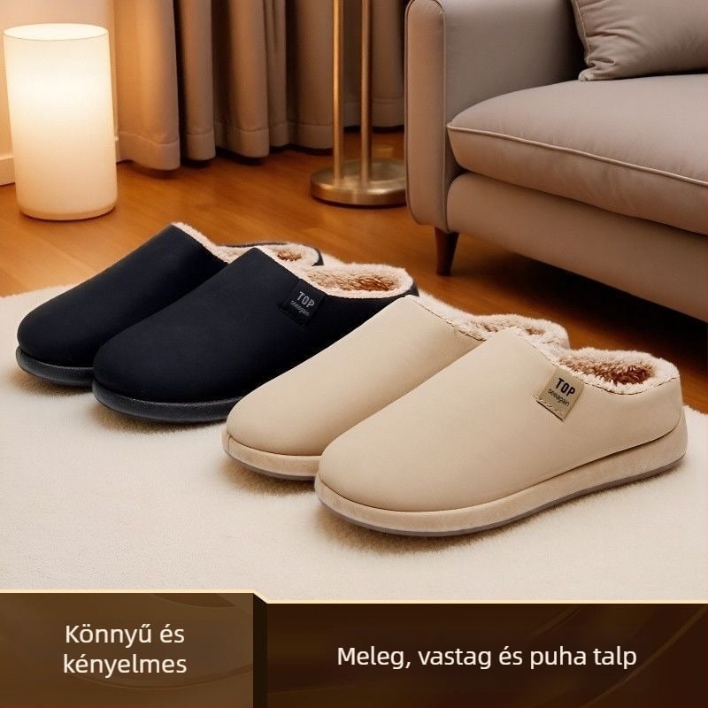 Toe Cap papucs - PU felső rész, gumitalp, casual stílus, egyszínű, könnyű és csúszásmentes