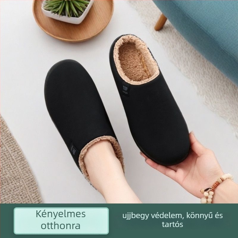 Toe Cap papucs - PU felső rész, gumitalp, casual stílus, egyszínű, könnyű és csúszásmentes