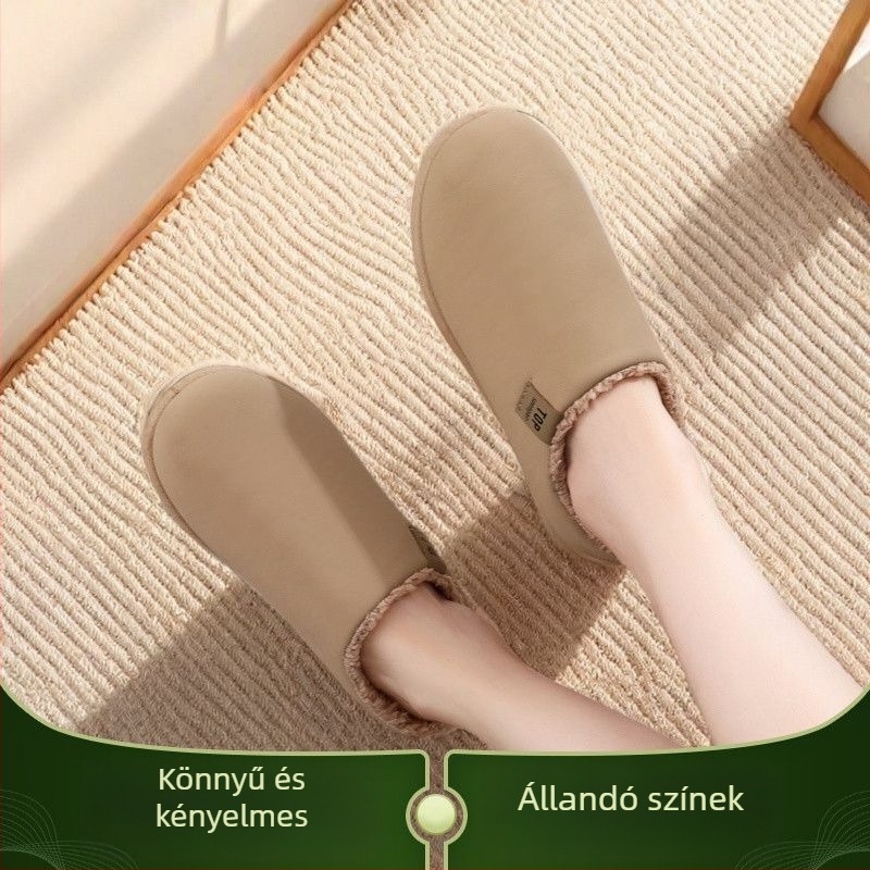 Toe Cap papucs - PU felső rész, gumitalp, casual stílus, egyszínű, könnyű és csúszásmentes