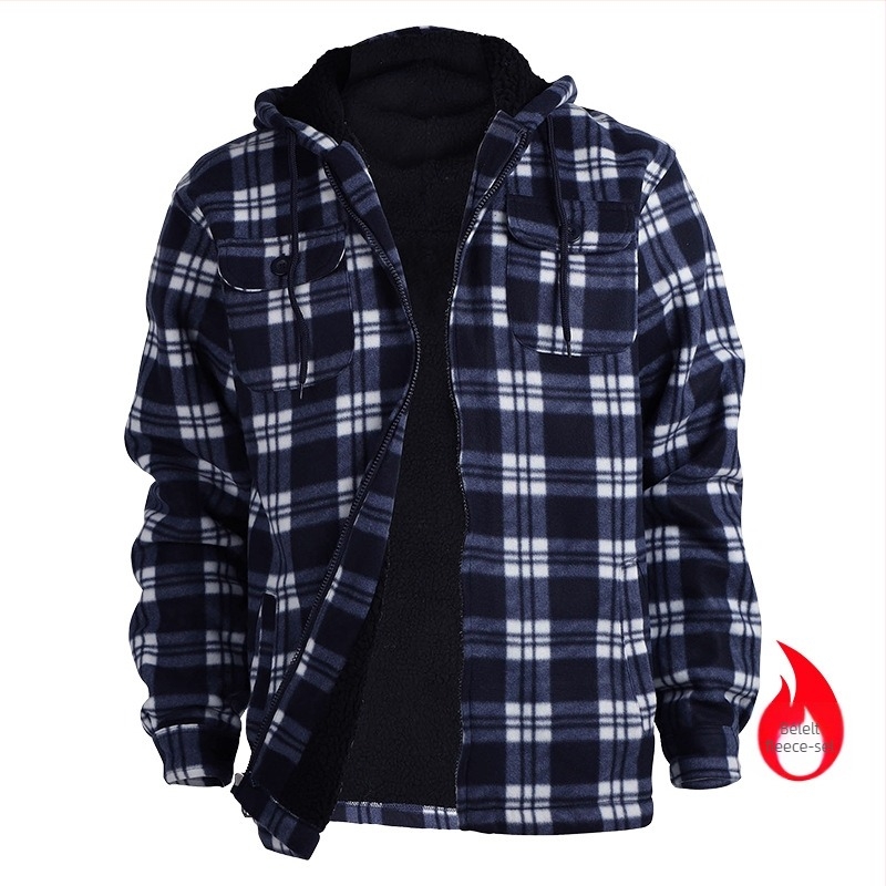 Kapucnis pulóverdzseki fleece bélés, karcsú szabás, báránygyapjú 96%, elől cipzár