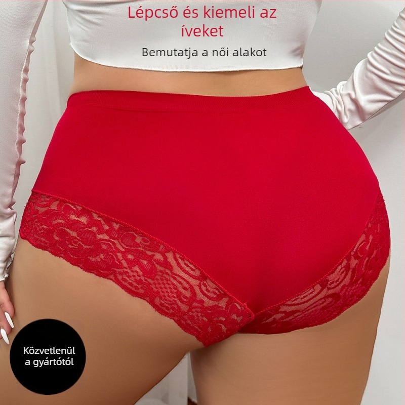 Sima varrás nélküli női nylon alsónemű, középmagas derekú, pamut betéttel, lélegző, testformáló és fenékemelő