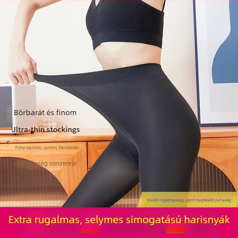 Sexy core-spun nejlon harisnya fenékmagassítással és formázással, 15D