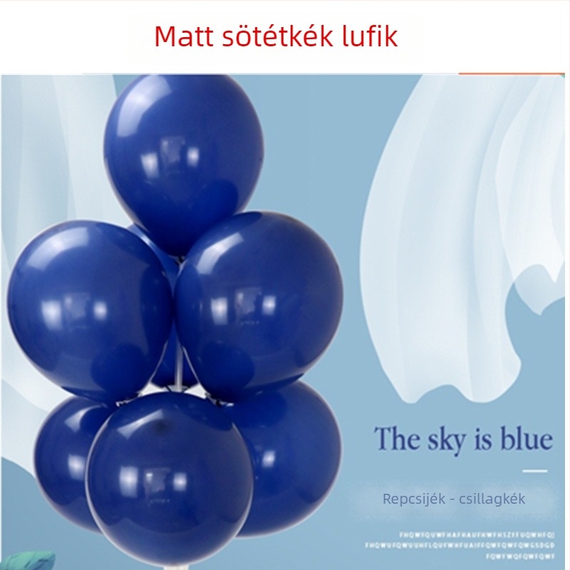 Youqu latex kör alakú díszballonok nyomtatott logóval, esküvőre és születésnapra