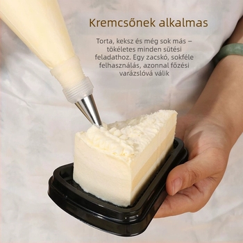 Xinda egyszer használatos krém díszítő zacskó, környezetbarát PO anyag