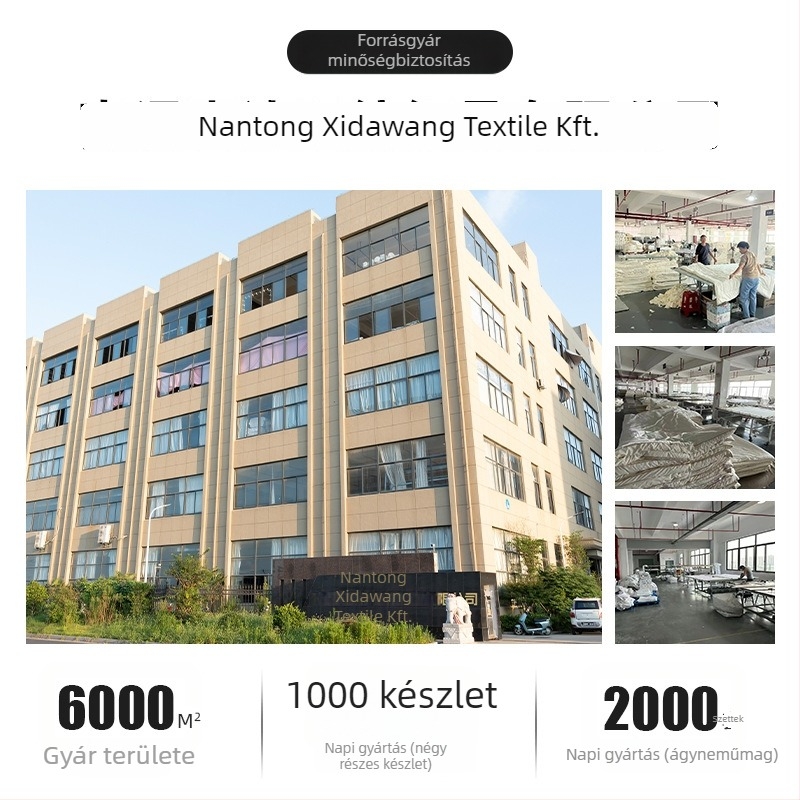 Szállodai ágyneműkészlet, csíkos szaténszövet, reaktív nyomtatás, 40s pamut, négy darabos készlet