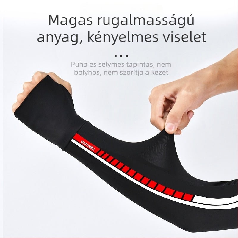 Ice Silk alkarvédő - uniszex napsugárzás elleni védelem kültéri sportokhoz és kerékpározáshoz