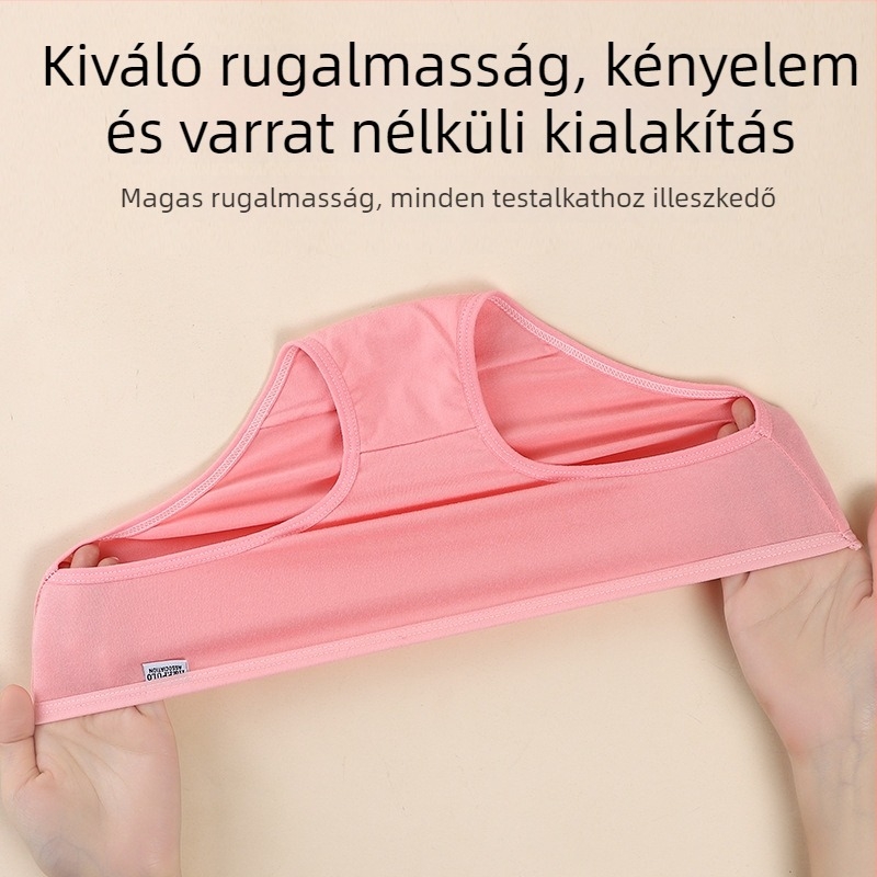 Női középmagas derekú alsónemű Milk Silk anyagból, egyszínű, fő anyag 90–95% poliészter, ágyék rész 100% poliészter