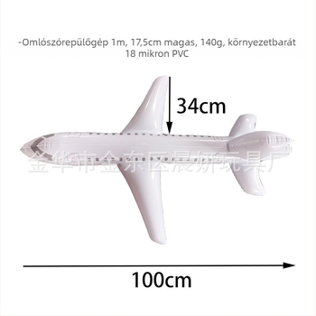 PVC felfújható repülőgép-modell játék 7–14 éveseknek