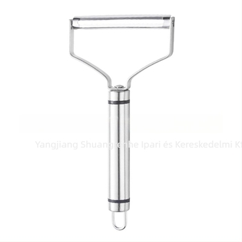 Rozsdamentes acél zöldség hámozó és reszelő – többfunkciós, 430+420J2, modell PEL-198