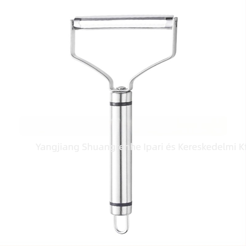 Rozsdamentes acél zöldség hámozó és reszelő – többfunkciós, 430+420J2, modell PEL-198