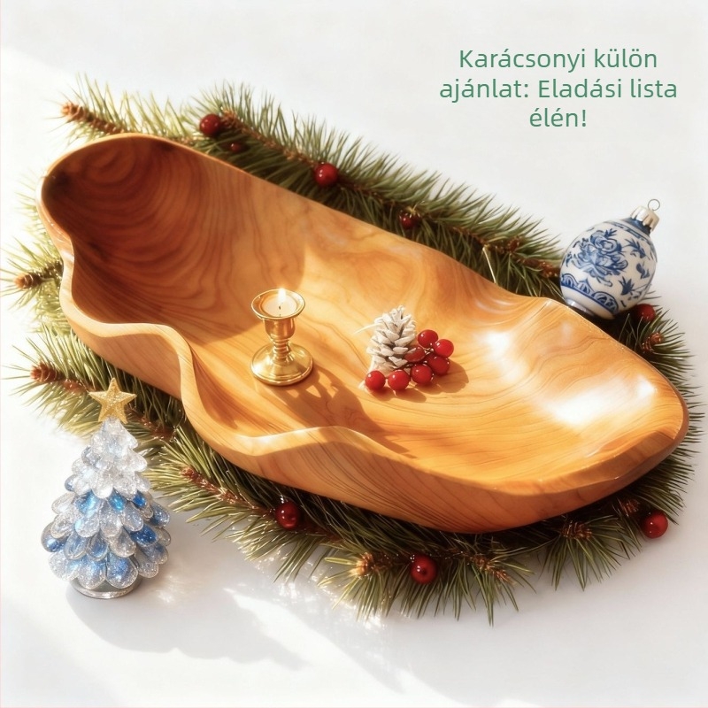 Fából készült gyümölcstál pasztorális, egyszerű dizájn; Márka Forest breathing; Anyag: Egyéb; Stílus: Pastoral; Stílus típus: Egyszerű