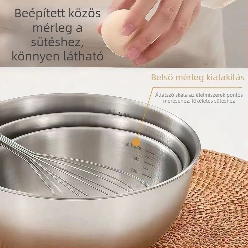 Rozsdamentes acél Koreai stílusú tálak — Márka: Zhen Mingtang; Anyag: Fém; Stílus: Koreai; Piaci bevezetés ideje: 2021 tavasza