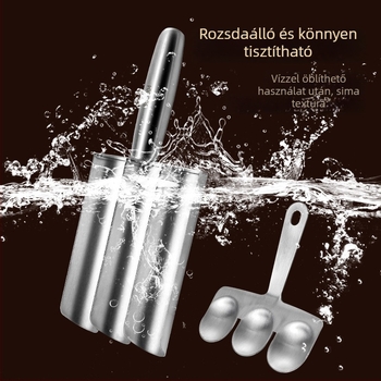 Húsgolyó készítő, 304 rozsdamentes acél, forma húsgolyókhoz, halgolyókhoz és garnéla-golyókhoz