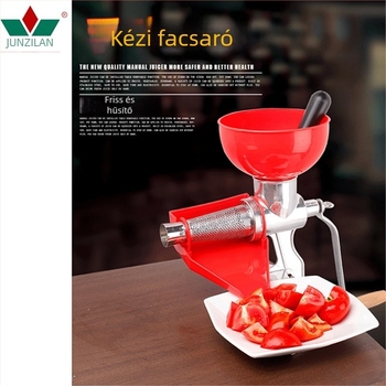 FP-5 kézi gyümölcs- és zöldséglé prés, alumínium test, Clivia