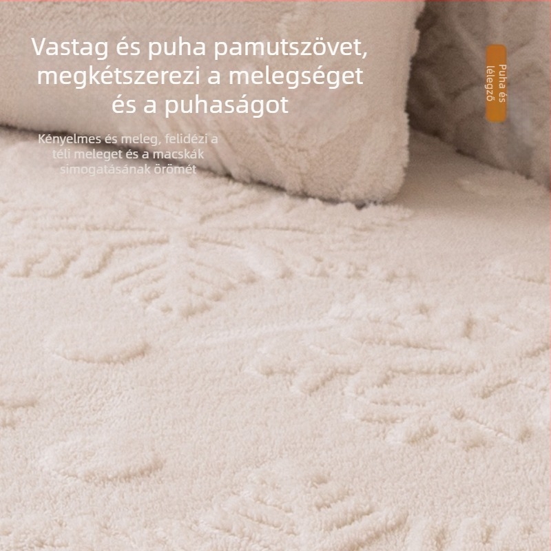 Francia stílusú vastag pamut fleece kanapé párna, alkalmas sarokkanapóhoz, minimalistus modern dizájn, mintás