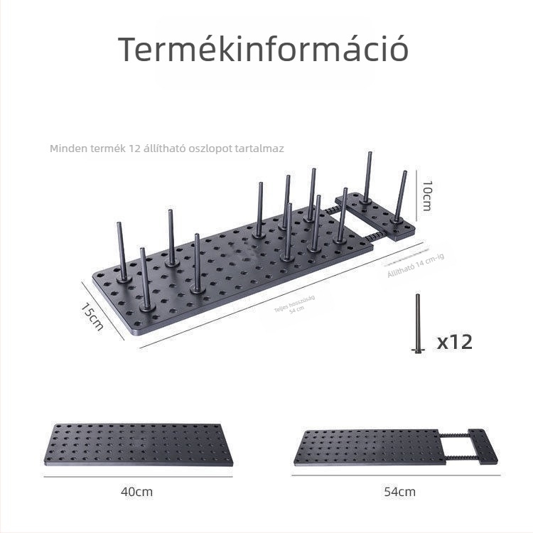 Tálak és tányérok csepegtető polc, műanyag, skandináv stílus, 2024-ben bevezetve