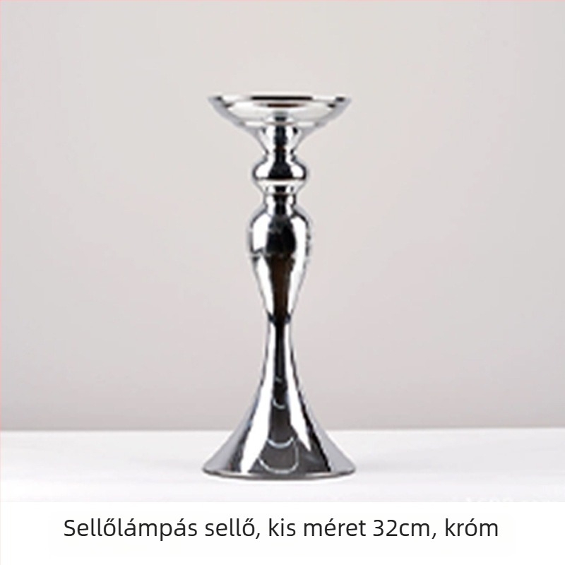 Mermaid Display Stand — ötvözet, gyertyatartó és virágtartó, modern esküvői dekoráció
