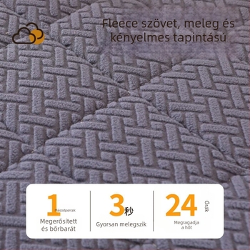 Sofapárnahuzat – pamut fleece, rácsos minta, moduláris kanapéval kompatibilis, minimalistán modern stílus