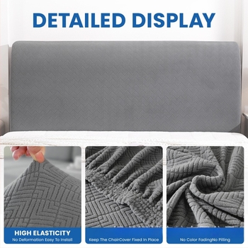 Ágyfejfedél – poliészter, Shaoyue Home Textiles, Univerzális stílus, Modell Small Diamond Bed Head Cover