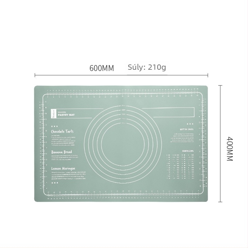 Szilikon dagasztó- és nyújtó matrac — Sylvania, logónyomtatás elérhető, testreszabható, 2023-ban debütált