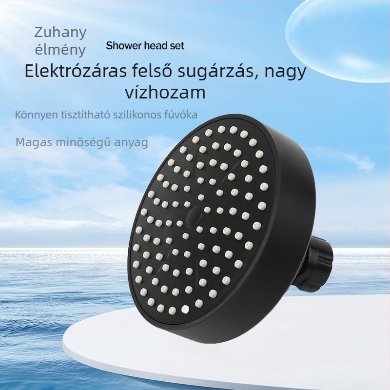 Felső permetezéses zuhanyfej — műanyag — modern minimalist stílus