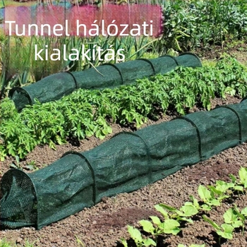 2-in-1 hordozható üvegházi árnyékoló háló rovarvédelem és izoláció a kerti alagút számára (Típus: Grass planting bag/ecological bag/slope protection bag; Anyag: plastic; Márka: Yongguan)