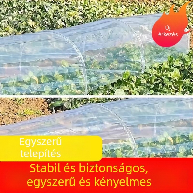 2-in-1 hordozható üvegházi árnyékoló háló rovarvédelem és izoláció a kerti alagút számára (Típus: Grass planting bag/ecological bag/slope protection bag; Anyag: plastic; Márka: Yongguan)