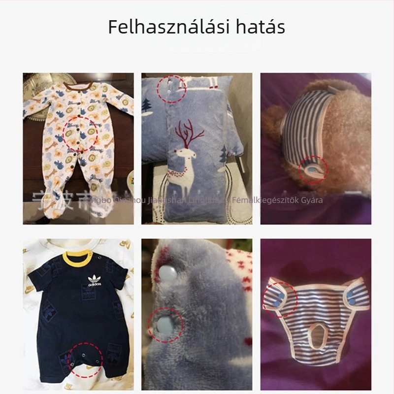 Négygombos kézi préselőfogó gyanta gombokhoz, alumínium, 300 g, T3/T5/T8