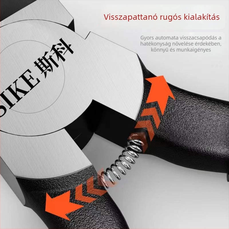 Elektrikus diagonális vágófogó - ipari osztályú króm- vanádium acél, tömeg 0,13 kg